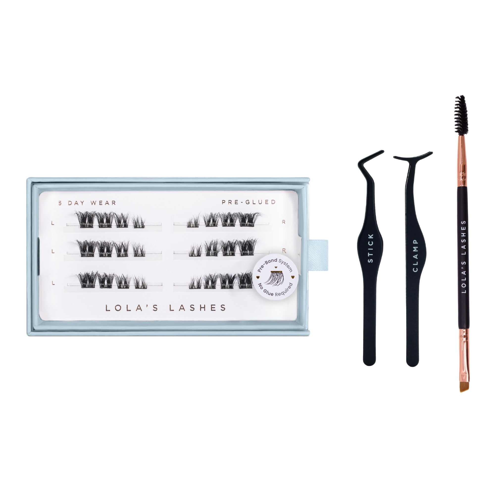 Pre-Glued Lashes Starter Bundle