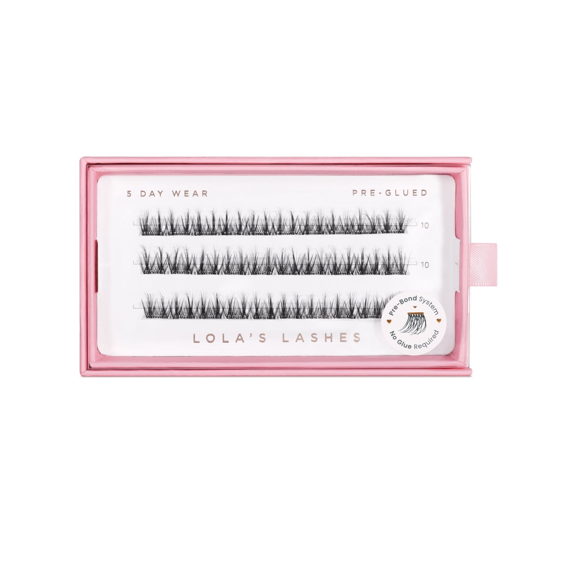 Soft Definition Single Length Pre-Glued Lashes