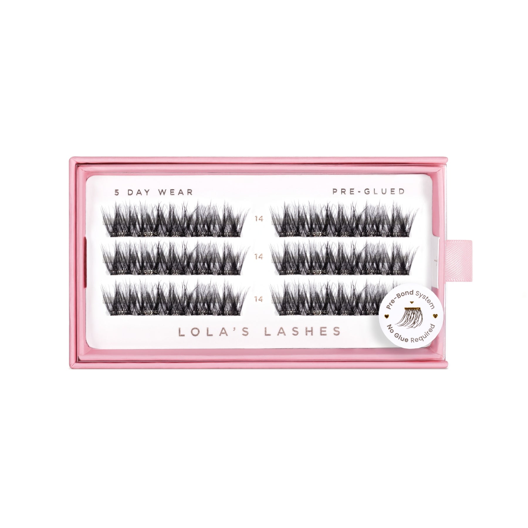 Soft Definition Single Length Pre-Glued Lashes