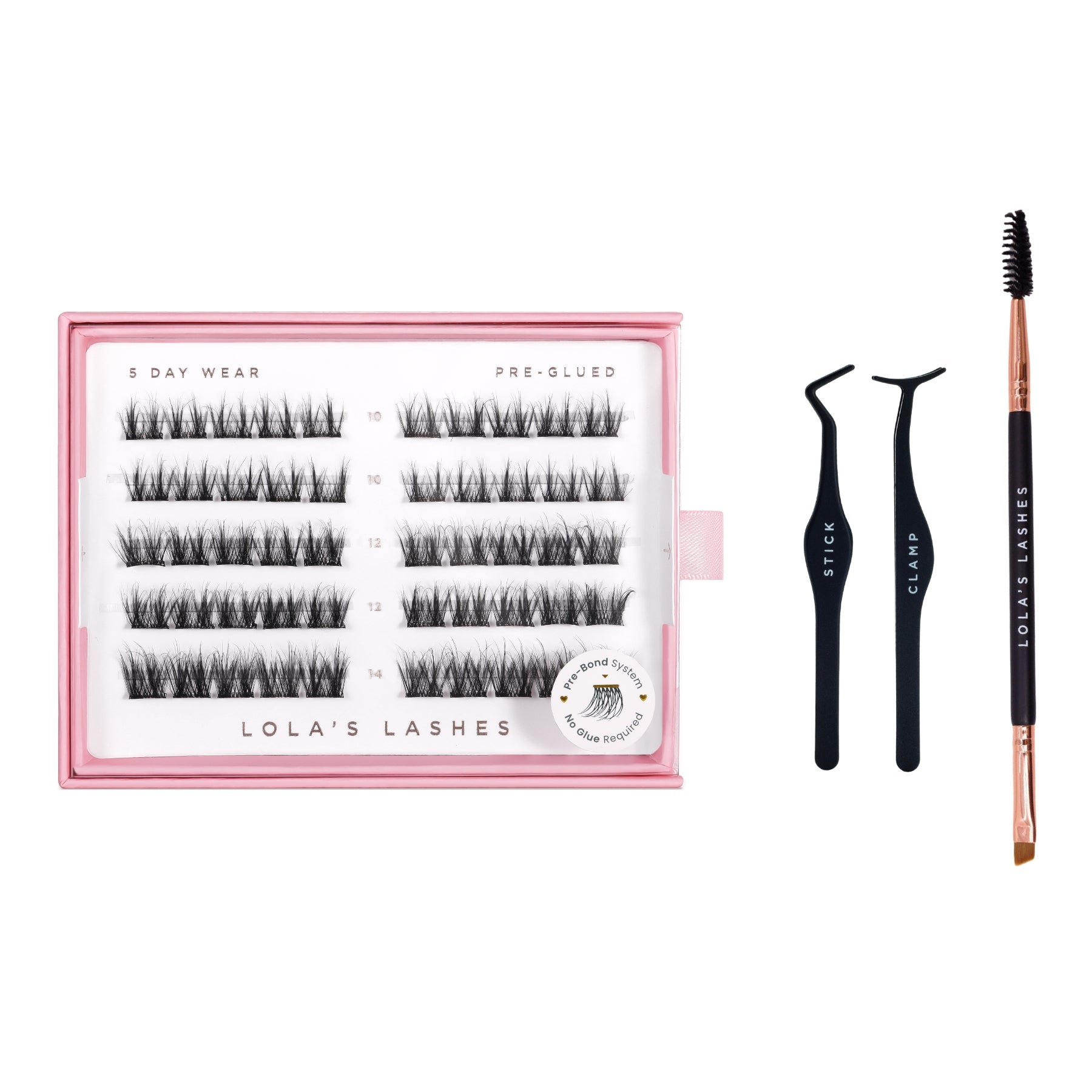 Pre-Glued Lashes Starter Bundle