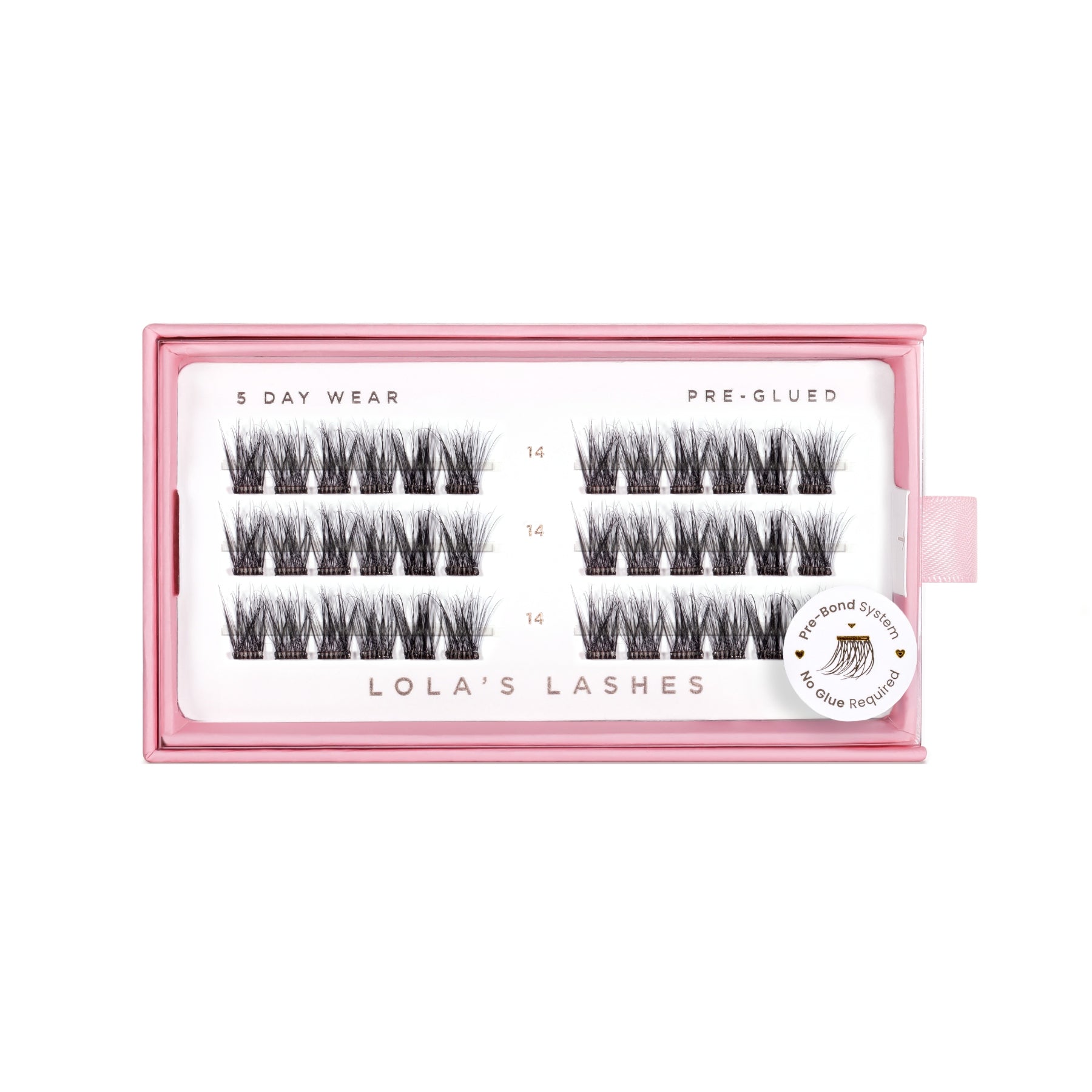 Soft Wisp Single Length Pre-Glued Lashes