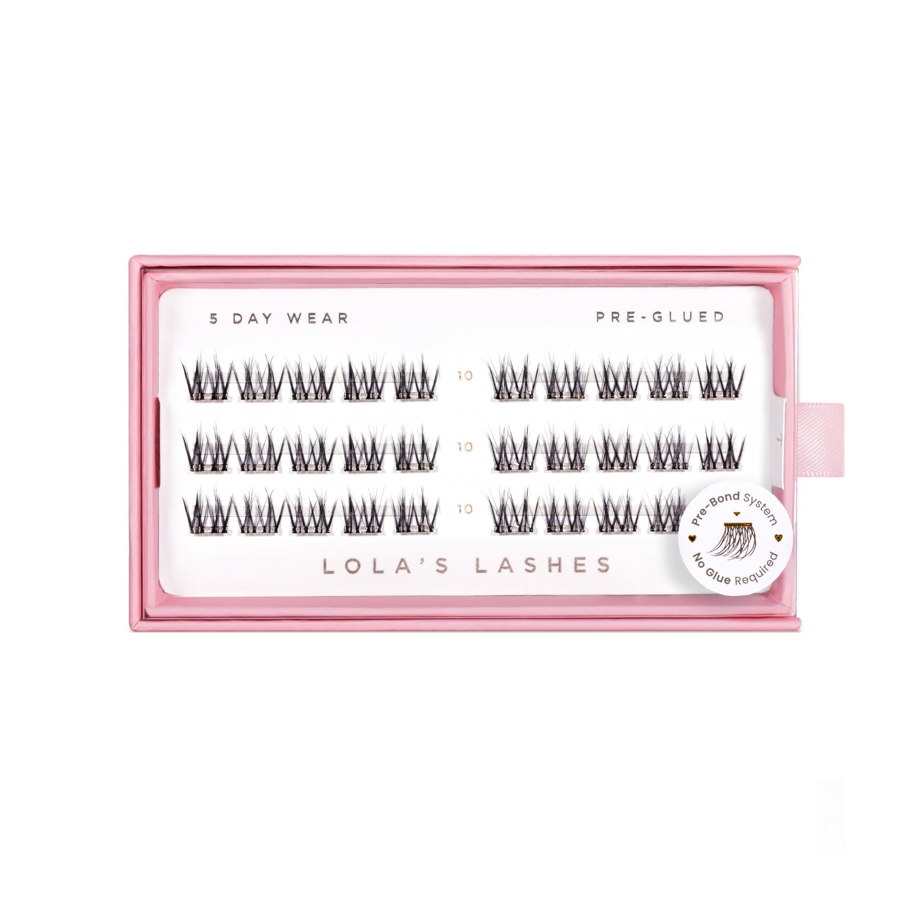 Soft Classic Single Length Pre-Glued Lashes
