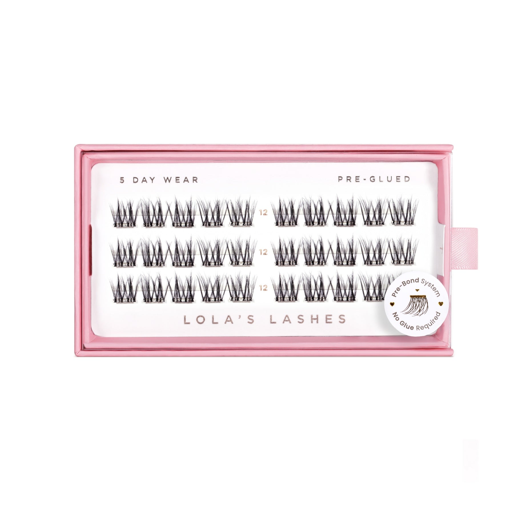 Soft Classic Single Length Pre-Glued Lashes