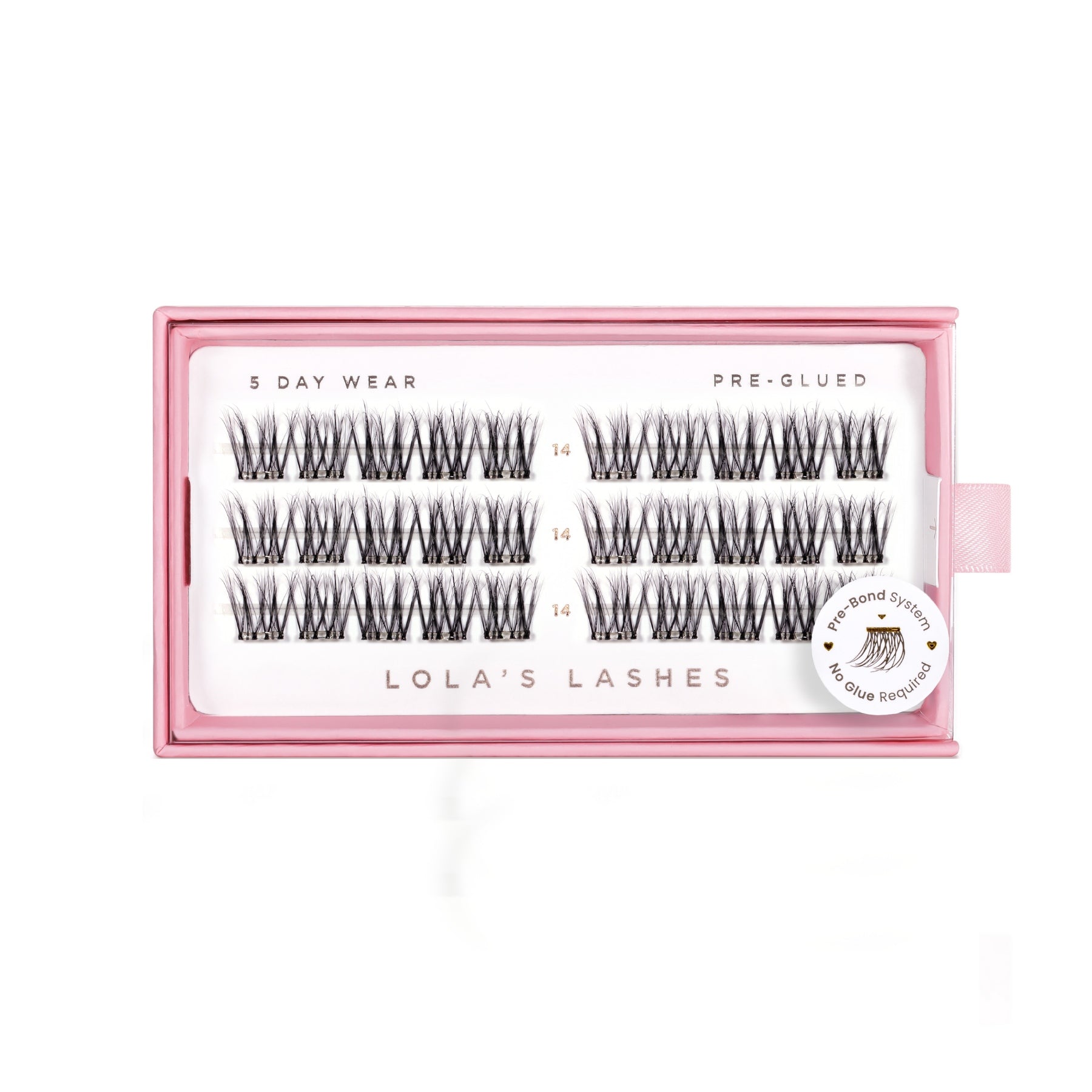 Soft Classic Single Length Pre-Glued Lashes