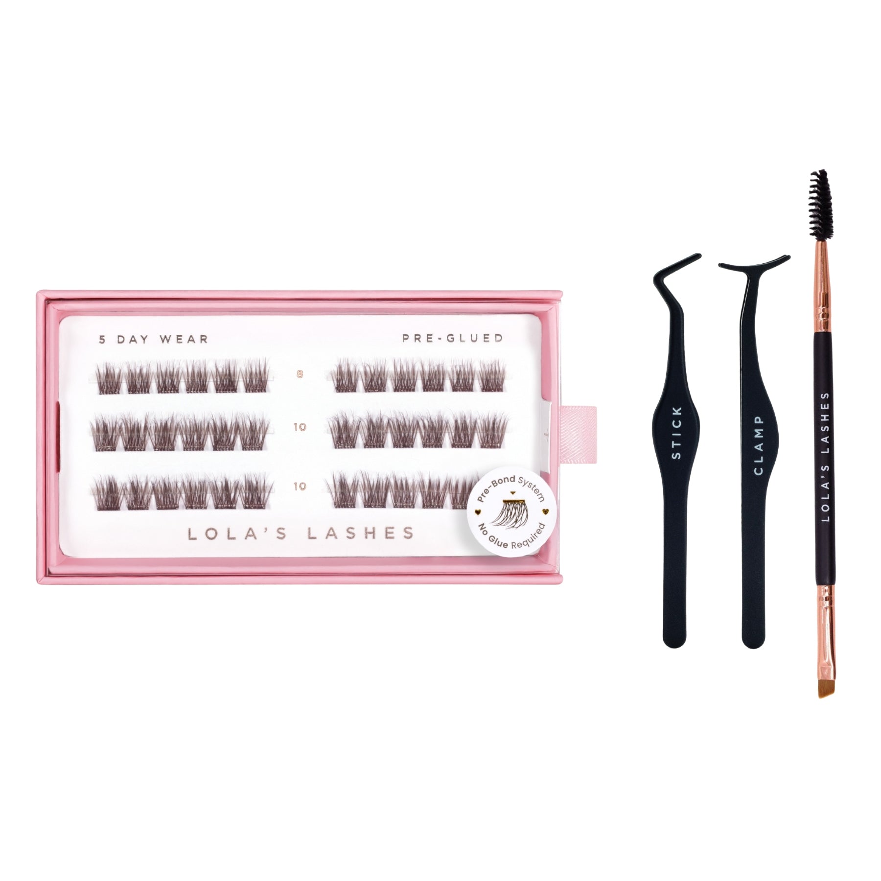 Pre-Glued Lashes Starter Bundle