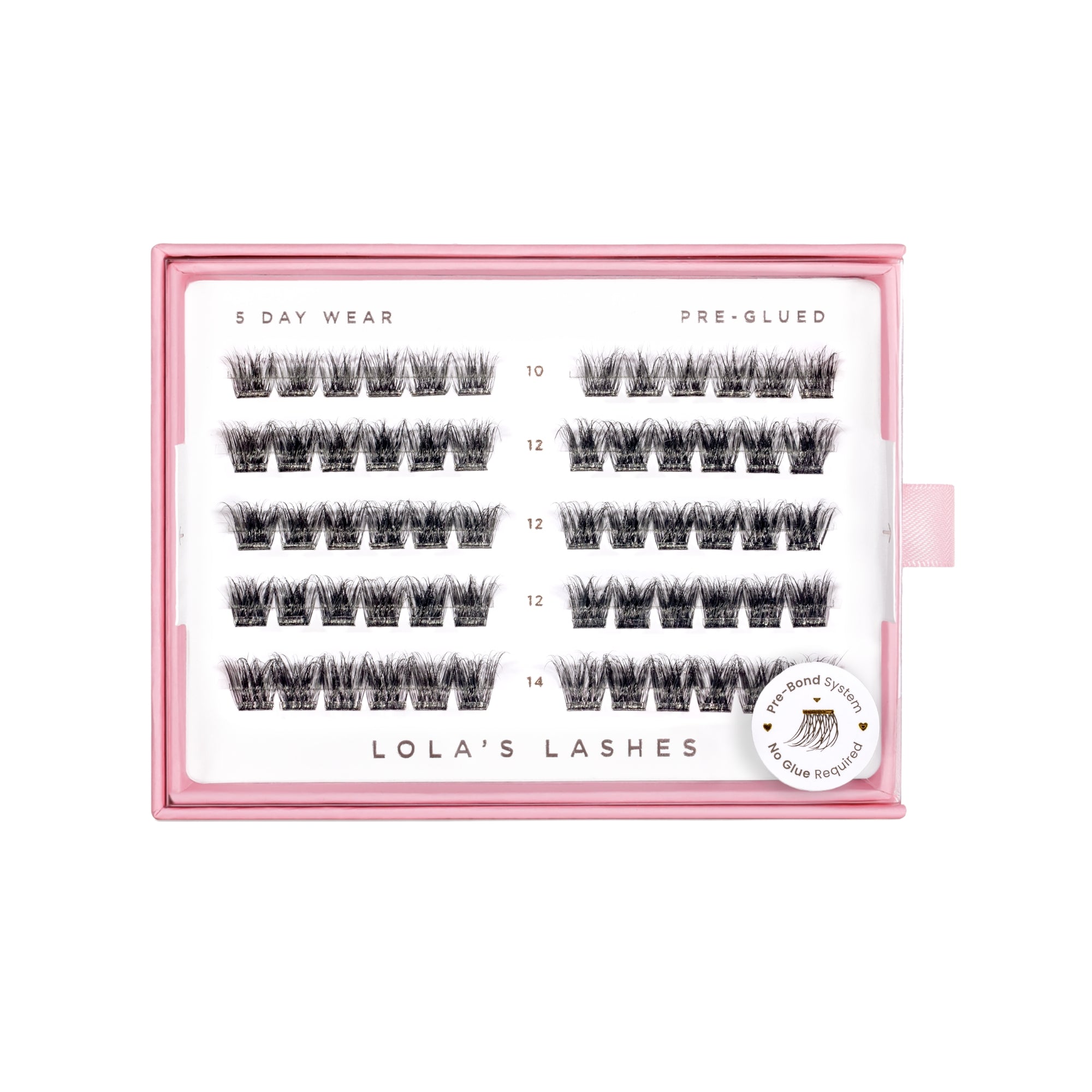 Wispy Volume 5 Rows Mixed Lengths