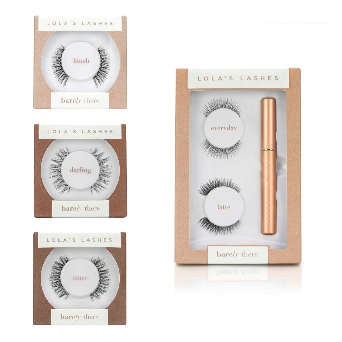 Au Natural Strip Lash Bundle