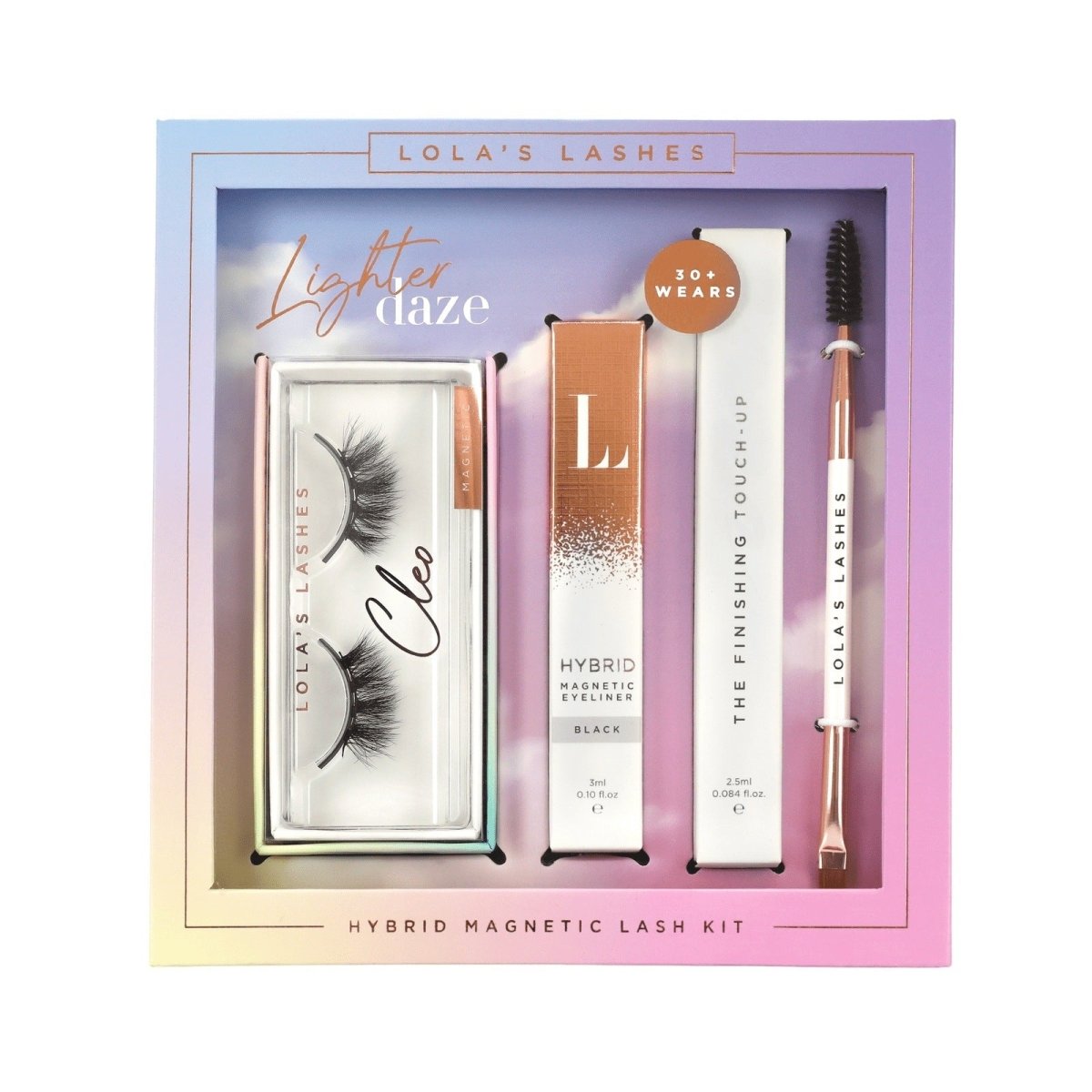 Cleo Hybrid Magnetic Half Lash Kit - Lola's Lashes