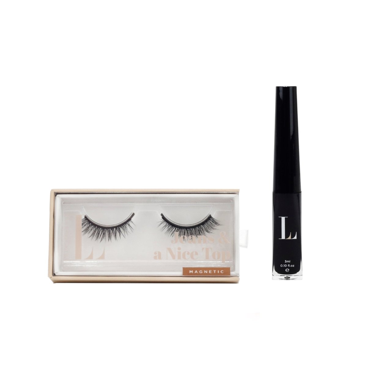 Jeans & a Nice Top Hybrid Magnetic Lash & Liner Set - Lola's Lashes