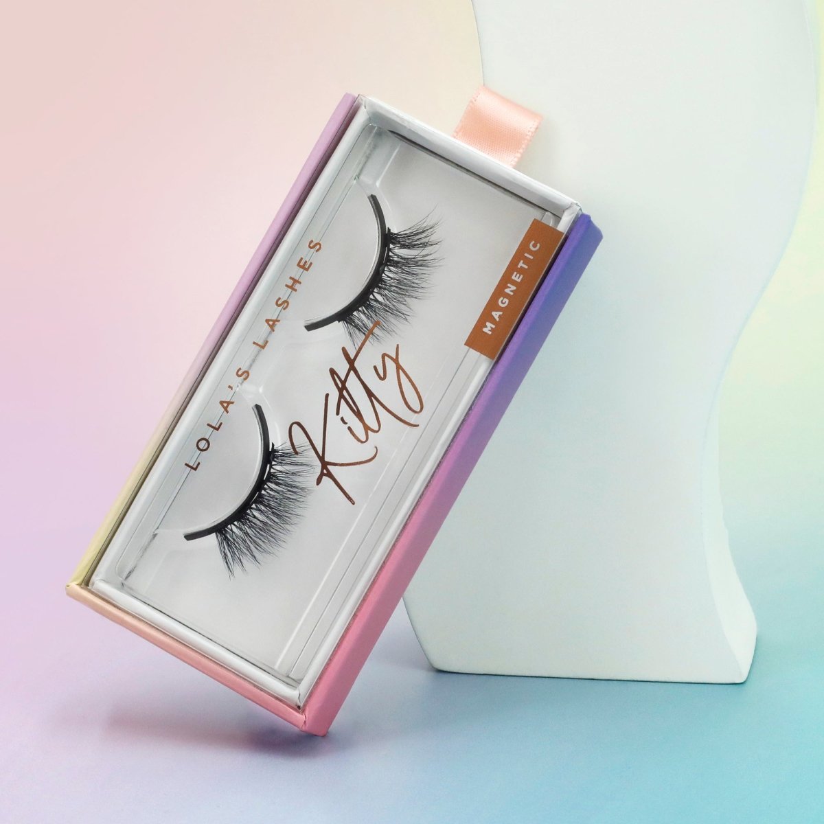 Kitty Hybrid Magnetic Half Lash Kit - Lola's Lashes