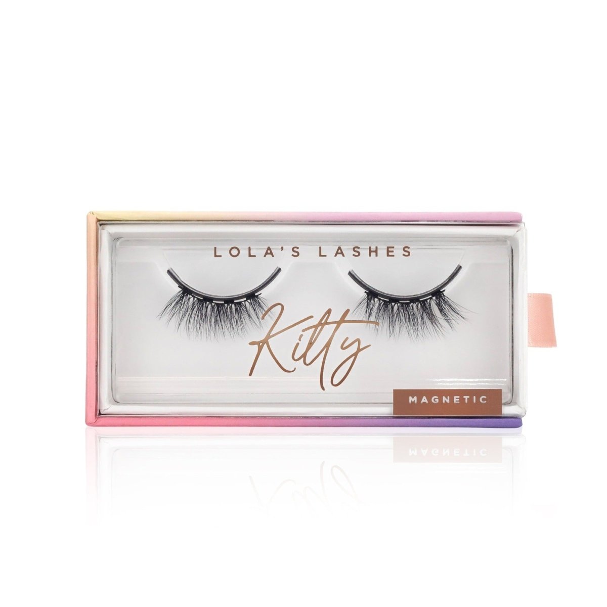 Kitty Hybrid Magnetic Half Lash Kit - Lola's Lashes